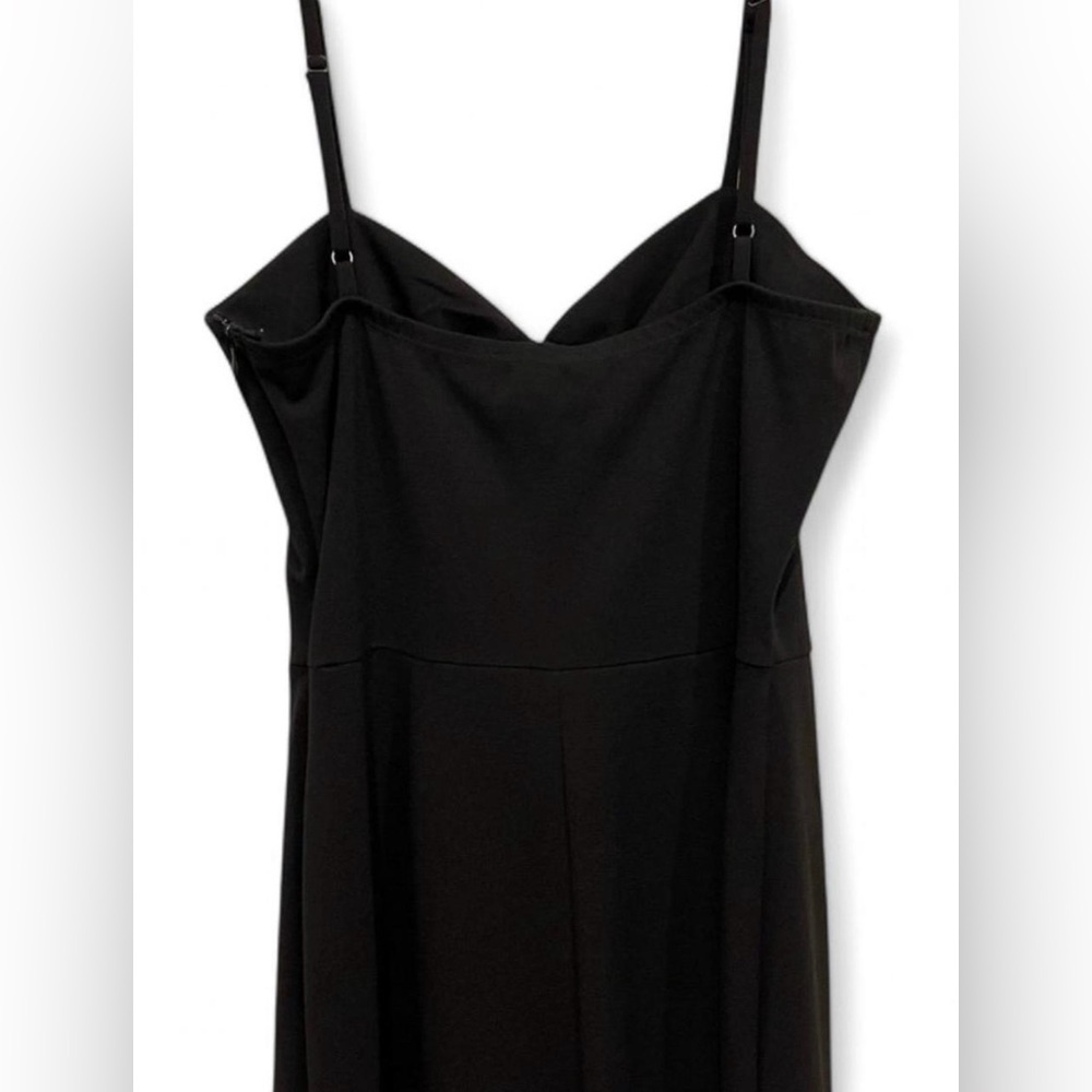 Women's Willow & Root Black Sweetheart Keyhole Jumpsuit Size Medium‎ Dressy - Picture 6 of 6